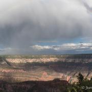 Arc en ciel sur le Grand Canyon