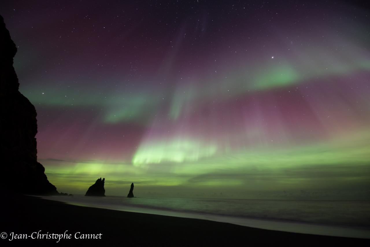 Aurore Boreale, Islande