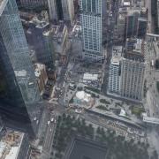 Ground Zero depuis le One World Trade Center