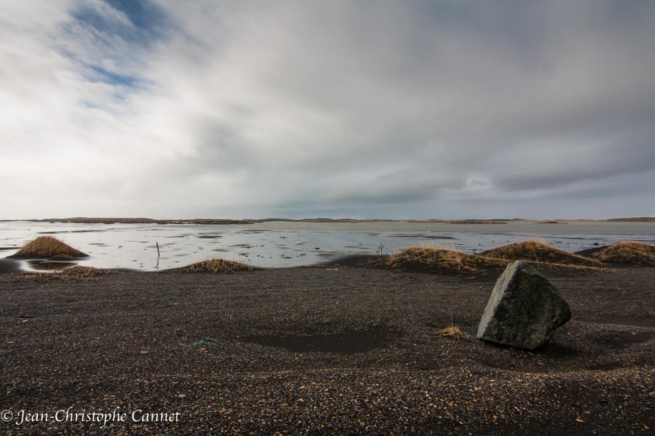 le cap de Stokksness, Islande