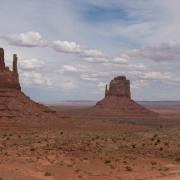 Les trois buttes, Monument Valley