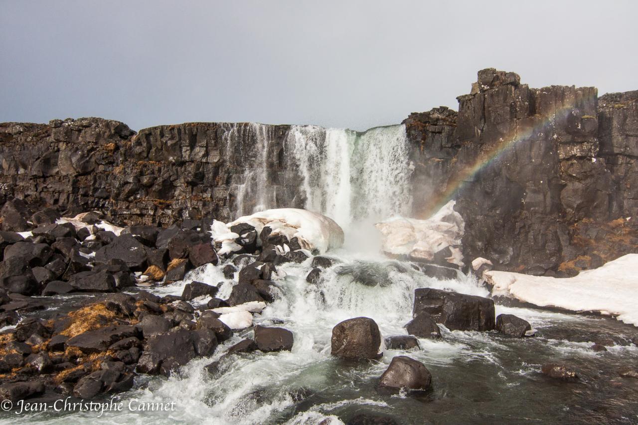 Oxararfoss, Islande