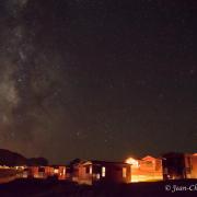 The Monument Valley night sky