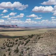 Vue depuis la vermilion cliffs scenic road, Arizona